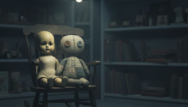 Two Creepy Dolls on One Chair, and the Night They Spoke