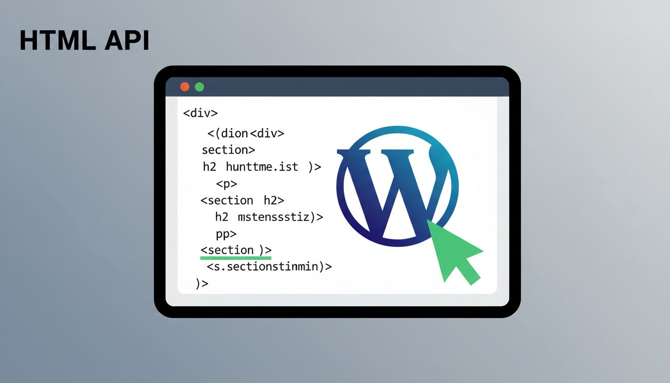 WordPress HTML API Explained With Real Examples